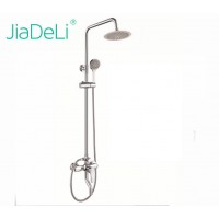 728 Chrome Wall Mounted Exposed Shower Set Bath Combine Shower Head